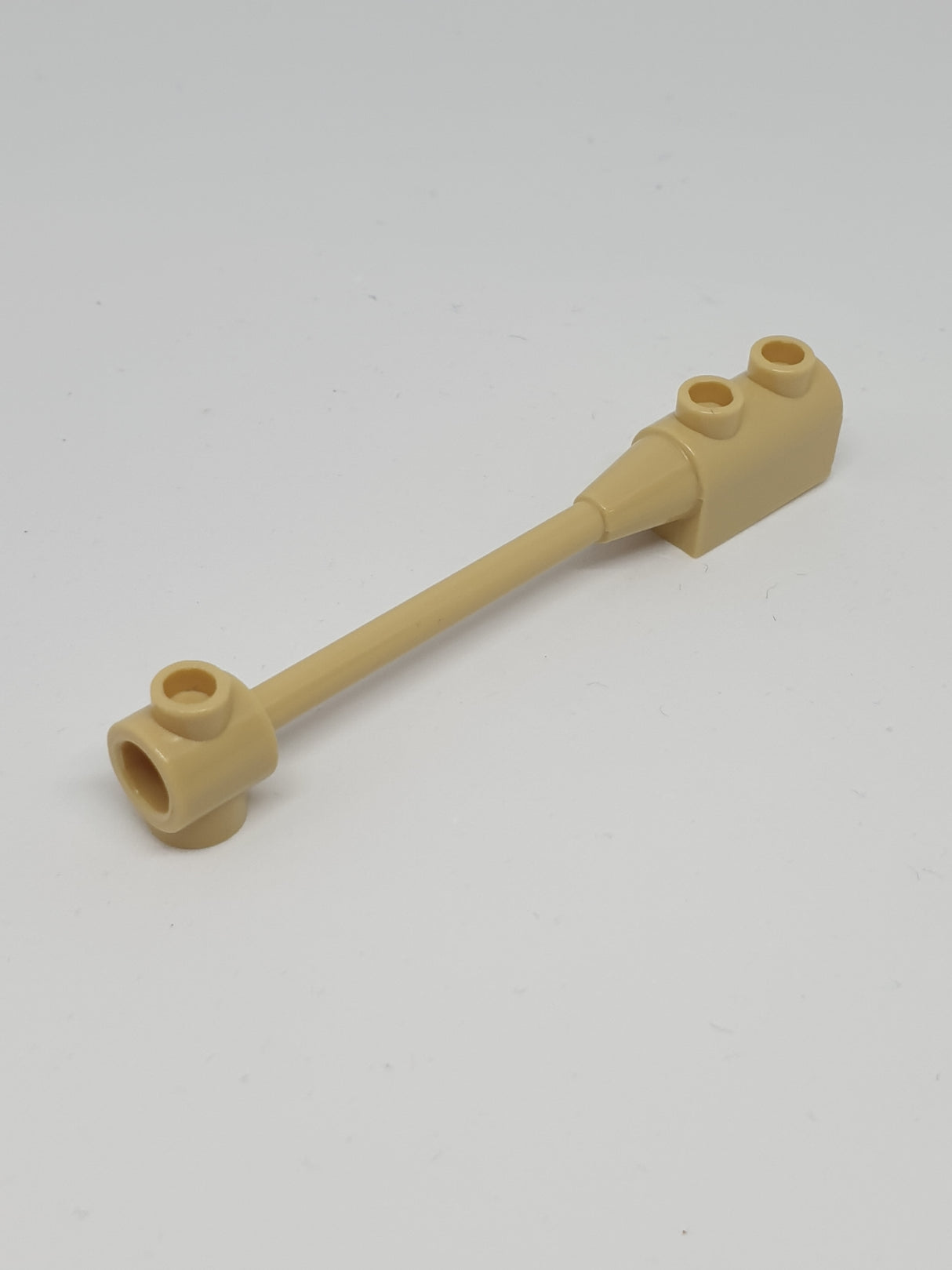 1x8x1 Stange Stab mit 1x2 Stein ohne Achshalter beige tan