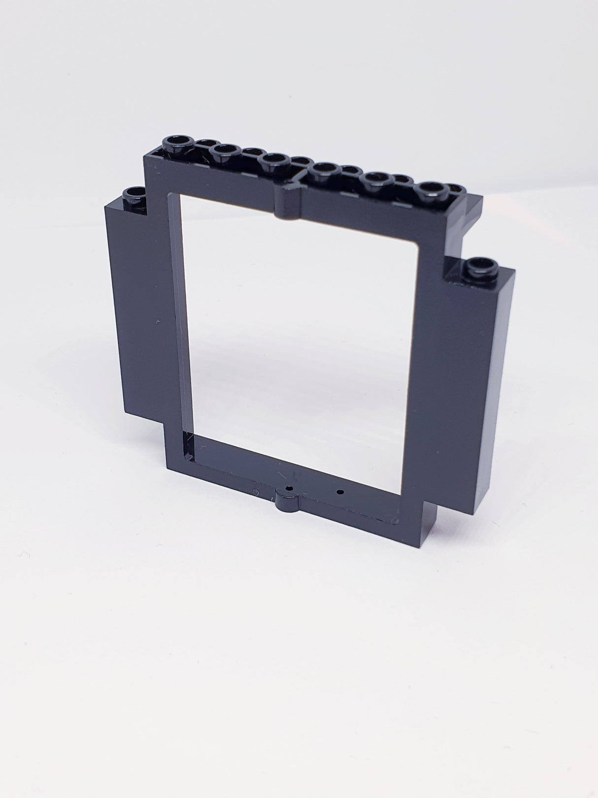 2x8x6 Rahmen für 2x5x5 Drehtür / Geheimtür mit Bodenkerben schwarz black