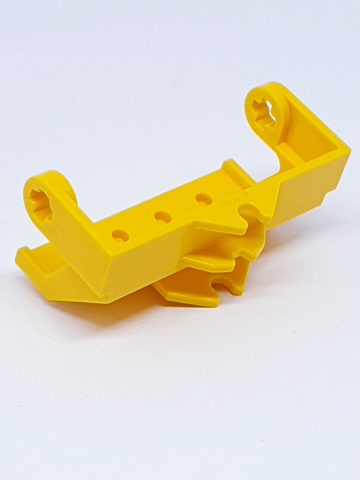 Bürstenhalter für Strassenkehrmaschine Scharnierhalter gelb