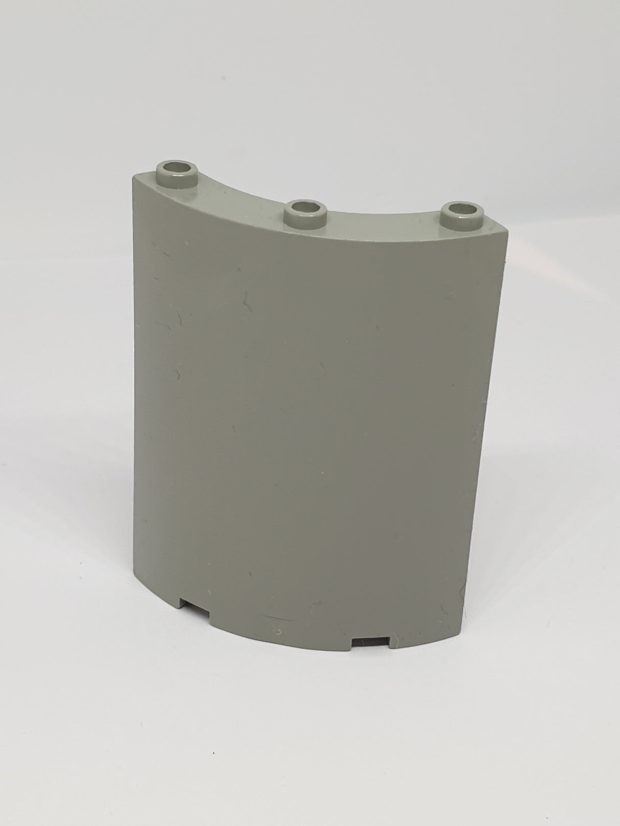 4x4x6 Zylinder Viertel althellgrau light gray