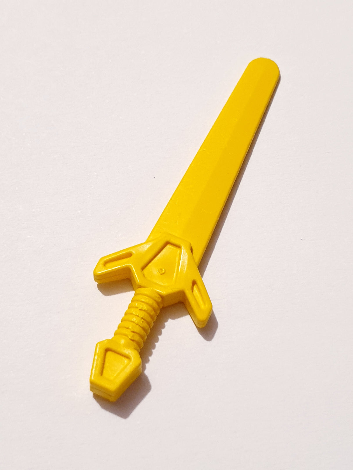 Minifig, Waffe Weapon Schwert Sword gross gelb