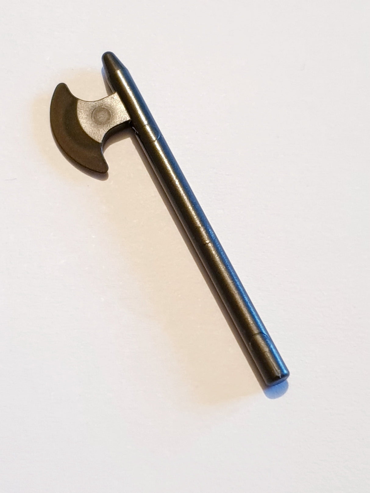 Minifig, Waffe Hellebarde Kapfaxt Beil, titan