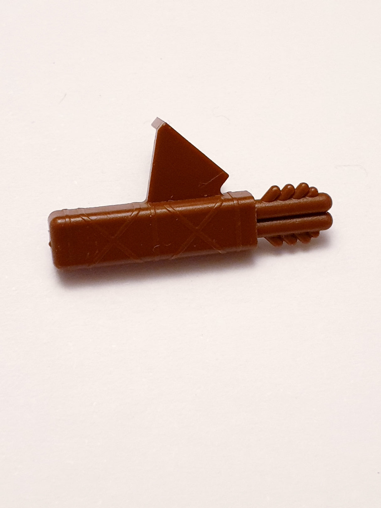 Minifig, Waffe Pfeilköcher für Bogen neubraun reddish brown