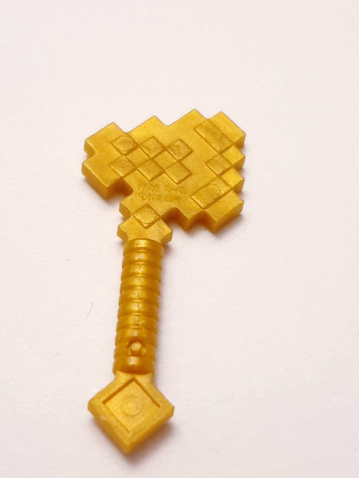 Minifg, Waffe Minecraft Axt Beil gepixelt pearlgold pearl gold