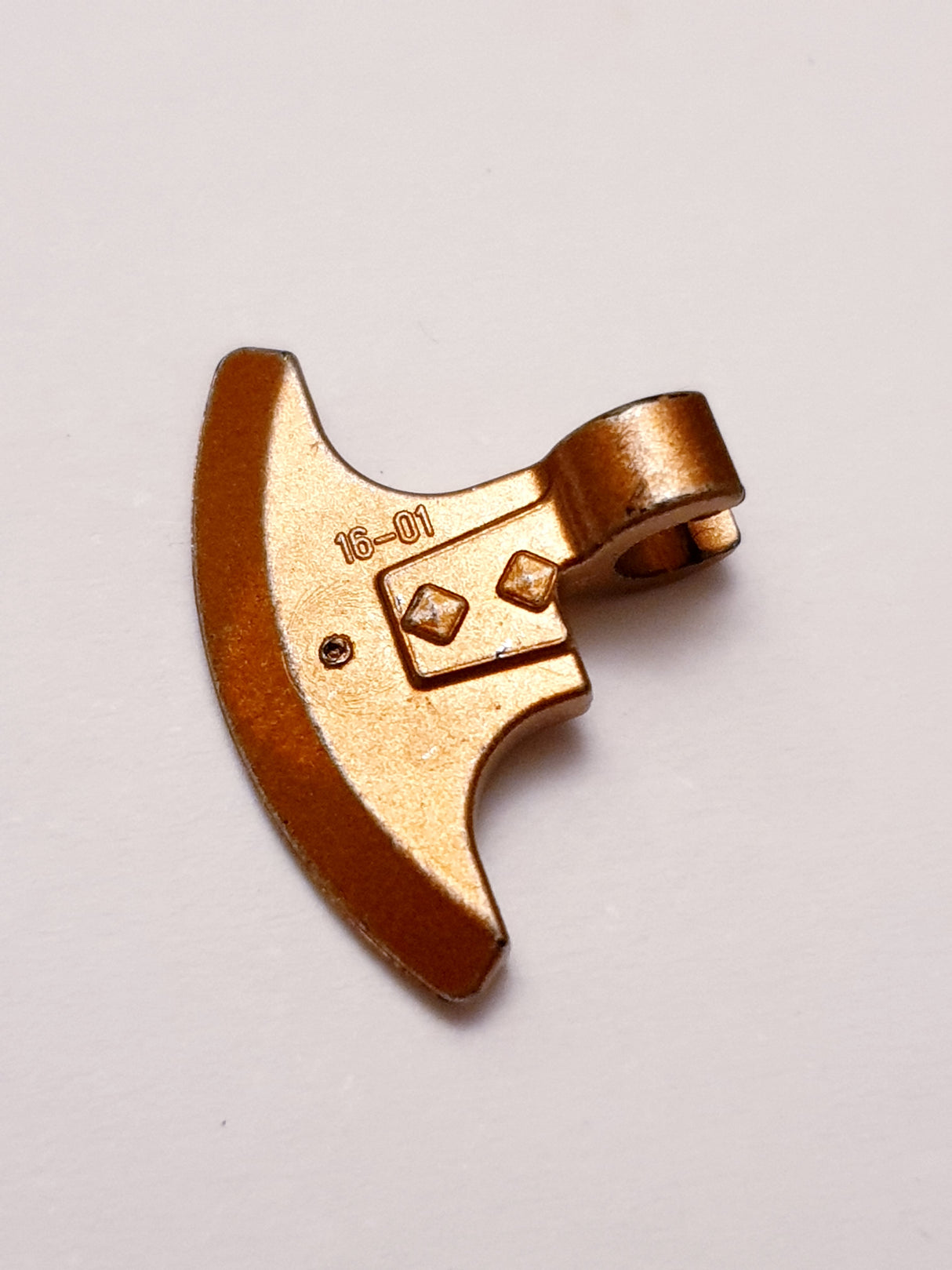 Minifig, Waffe Axt, Beil mit Clip (Wikinger) kupfer