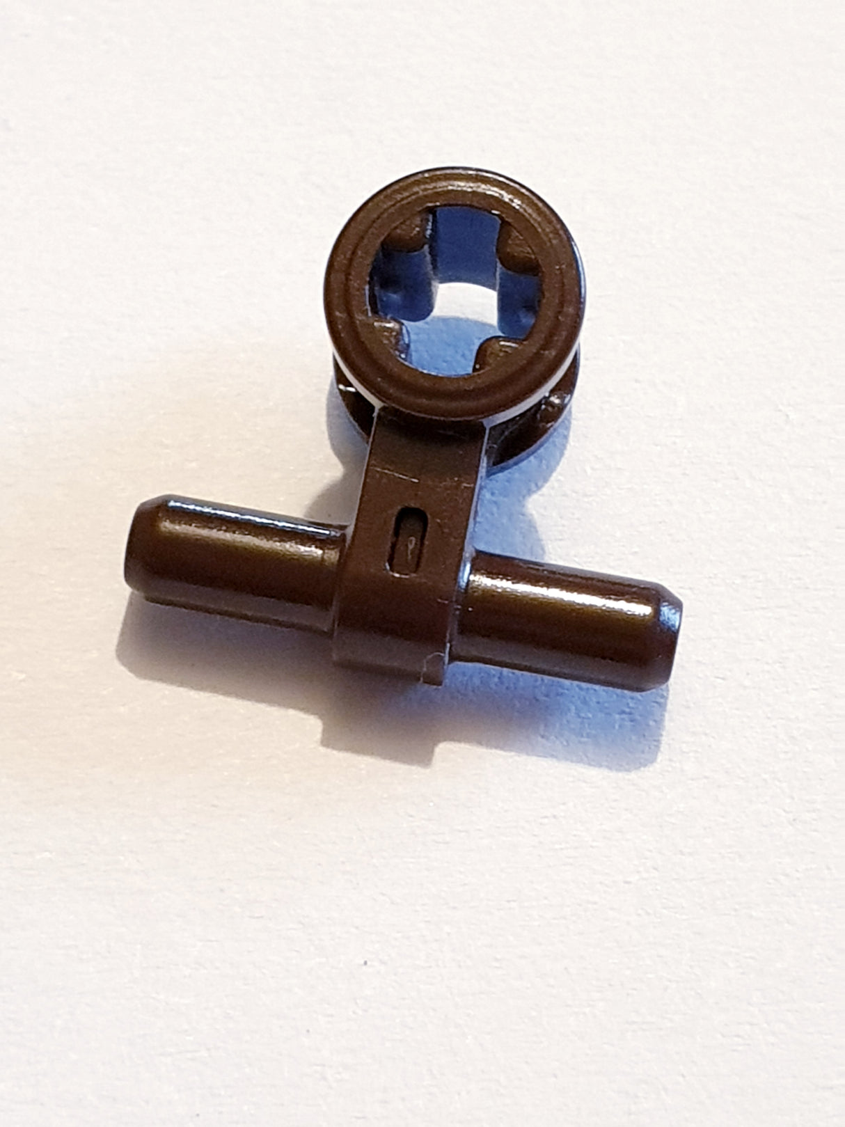 Pneumatikverbinder mit Achsloch, Schlauchverbinder Druckluft dunkelbraun dark brown