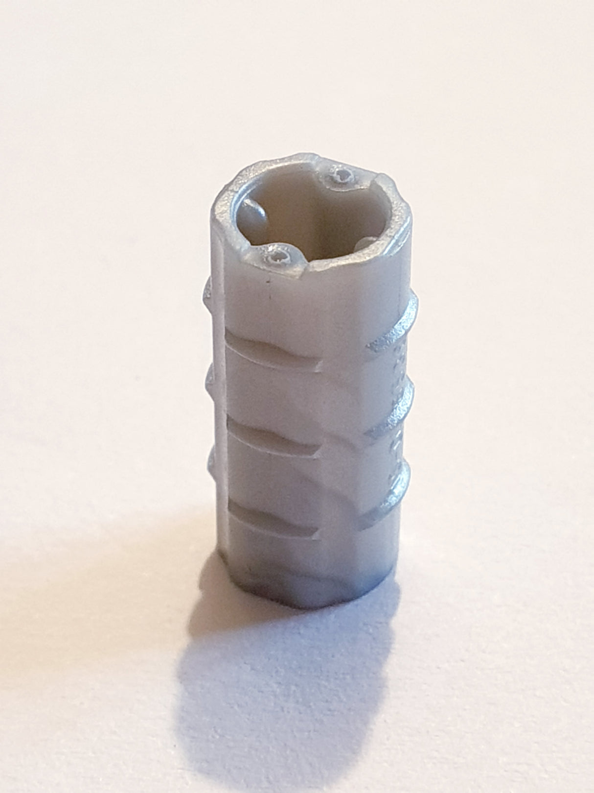 Technik Achsenverbinder geriffelt (x Öffnung) hell pearlsilber