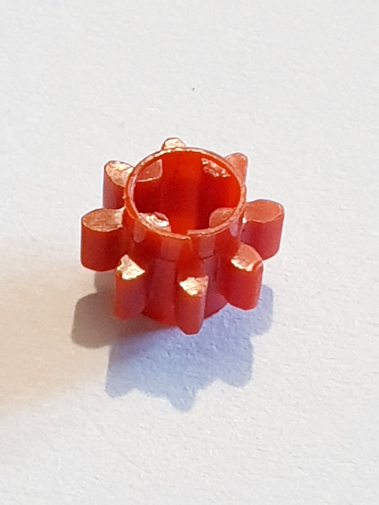 Technik Zahnrad 8 Zähne Typ 1 rot