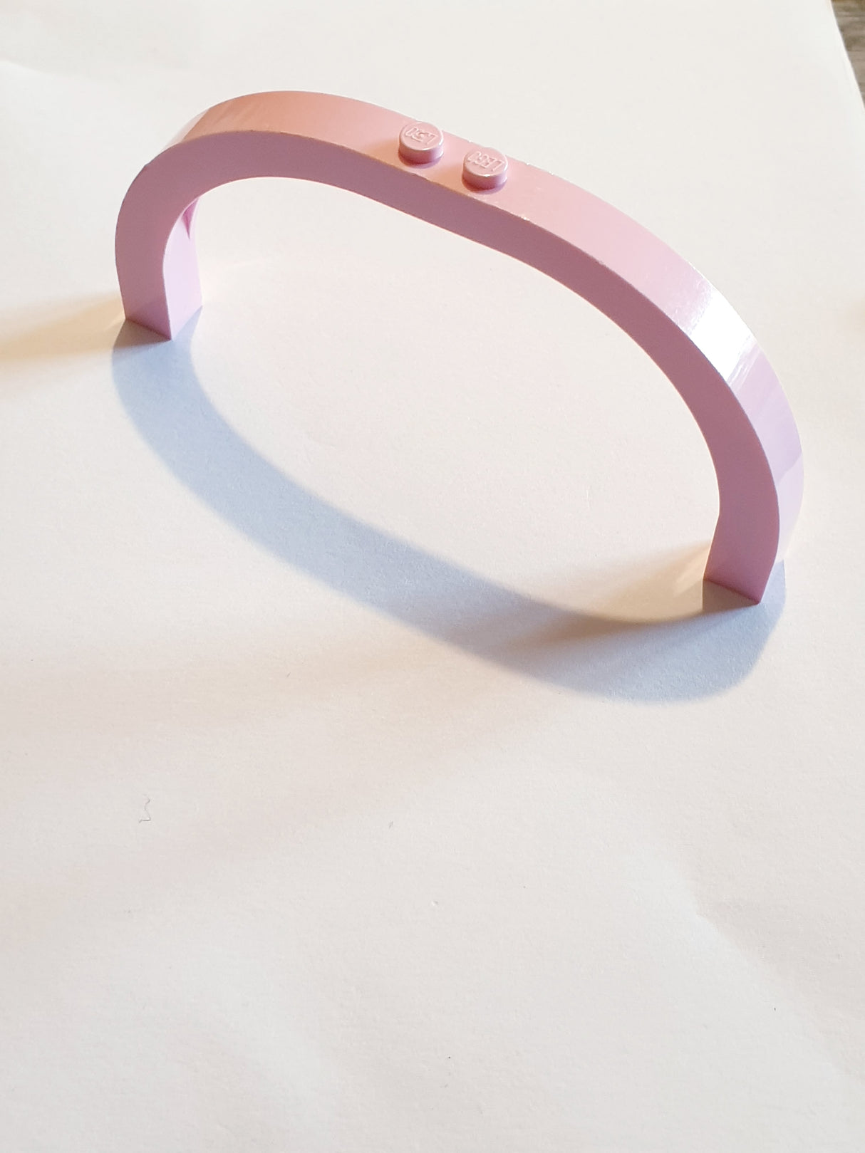 1x12x5 Bogenstein rund pink rosa