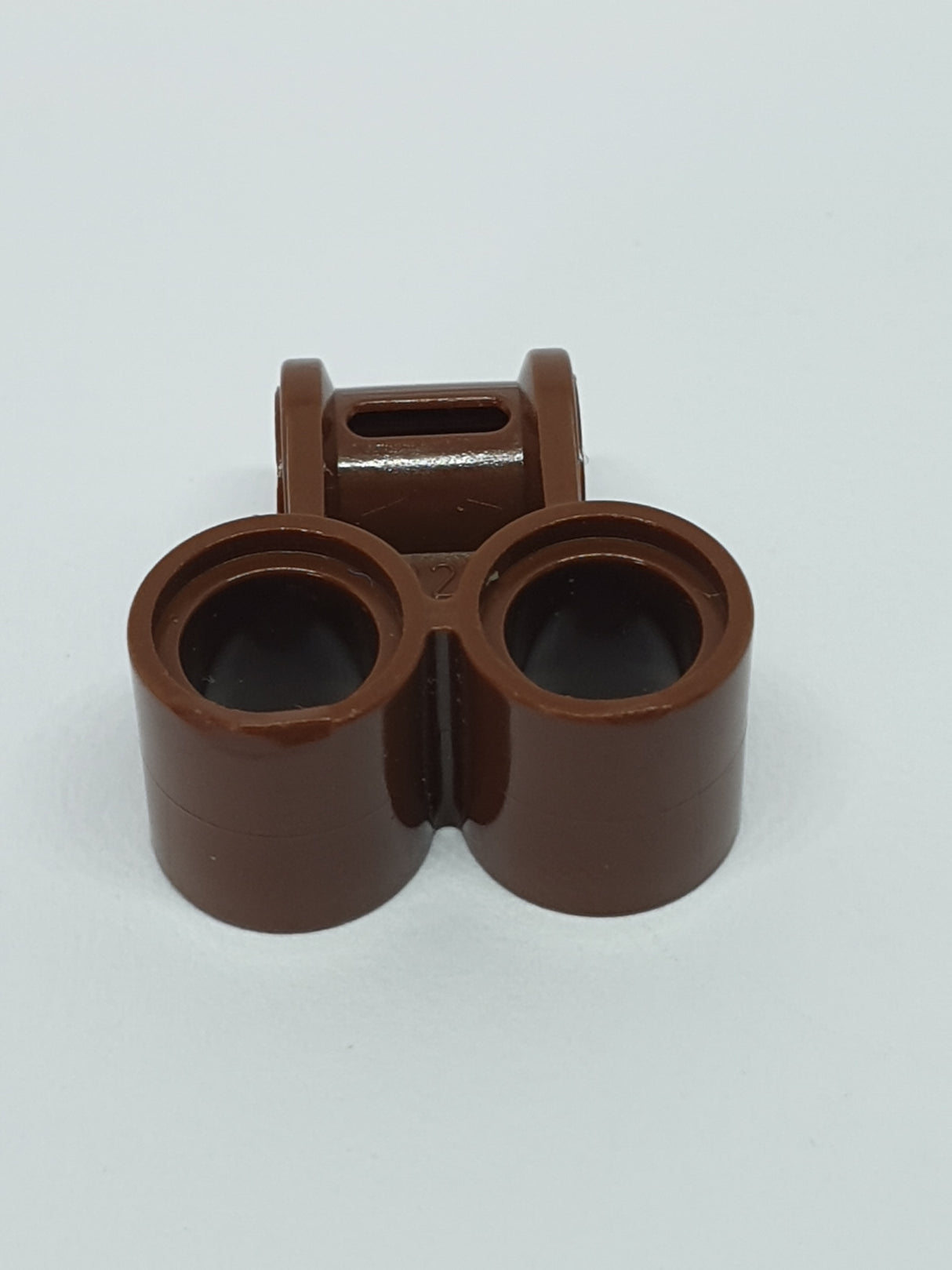 Pin- Achsverbinder senkrecht doppelt neubraun reddish brown