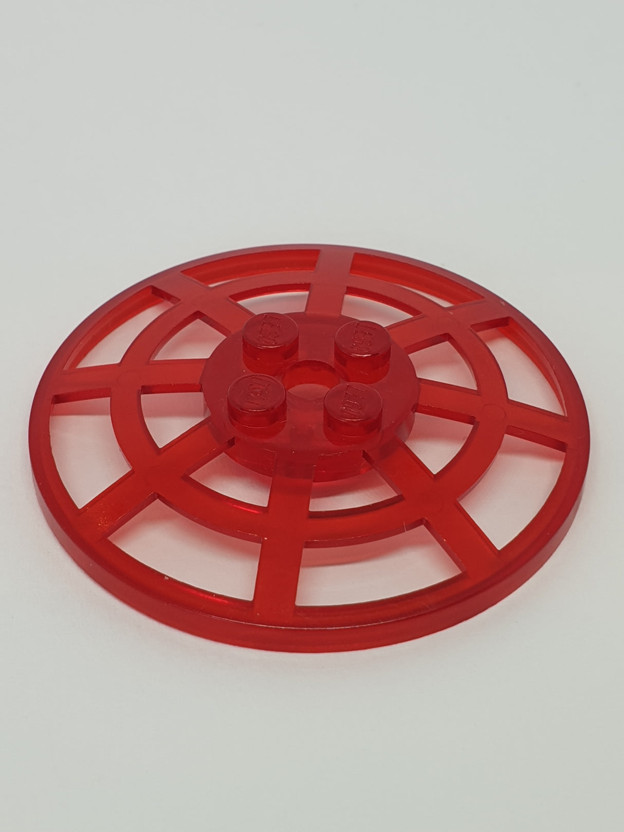 6x6 Parabol-Antenne Ø48 Typ 2 mit 90° Position transparent rot