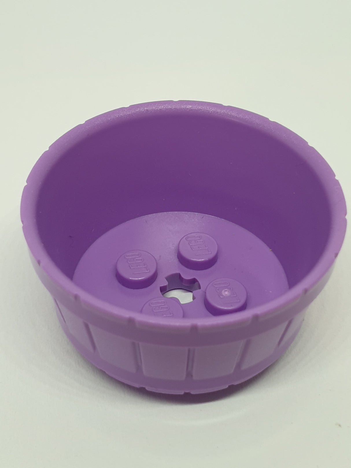 5x5x2 Fass Wanne Container mit Kreuzloch medium lavender lavendel