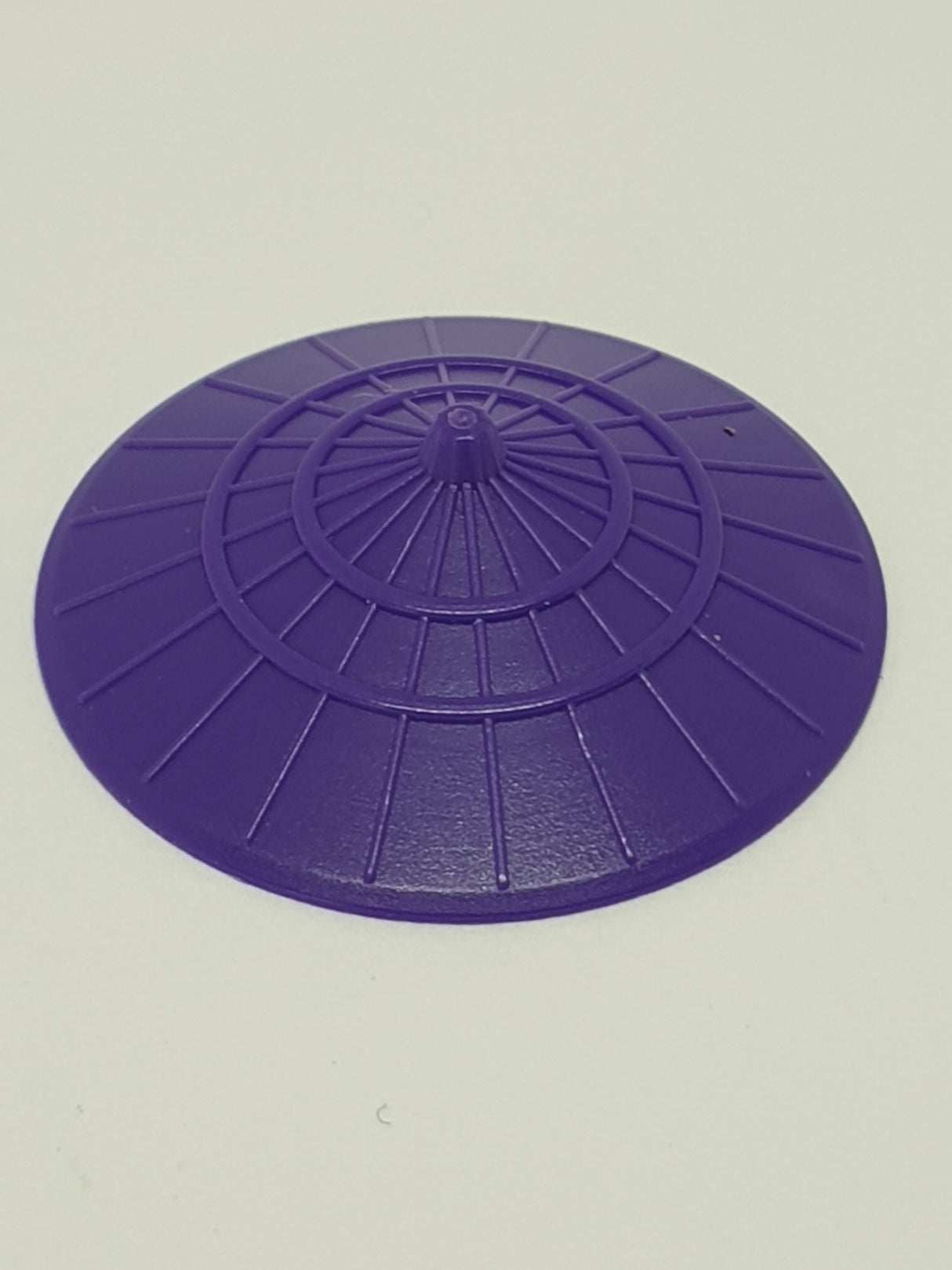 Minifigur Kopfbedeckung Strohhut asiatisch, rund spitz lila dark purple