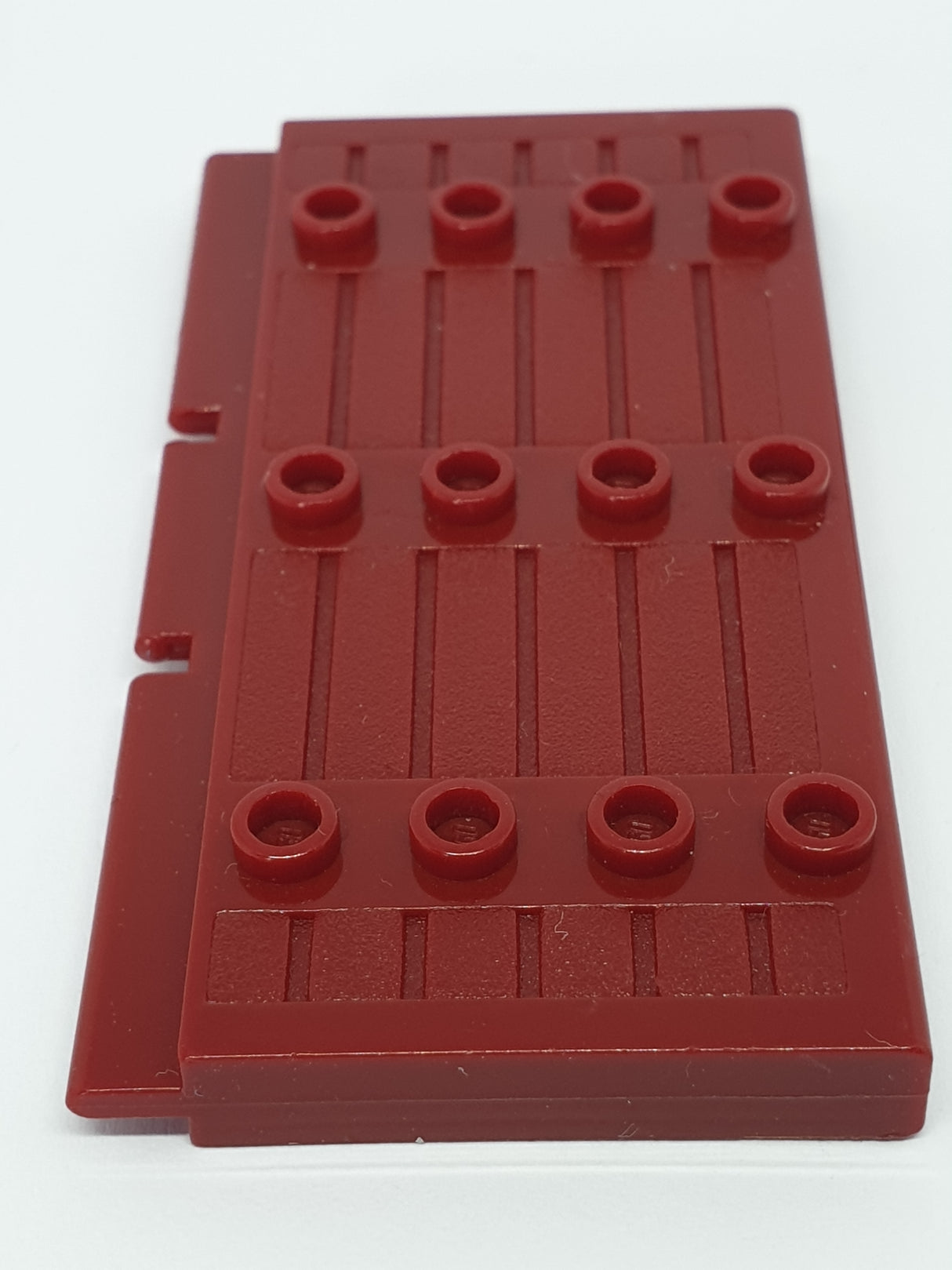 1x5x7 1/2 Holztor / Holztür Ritter dunkelrot