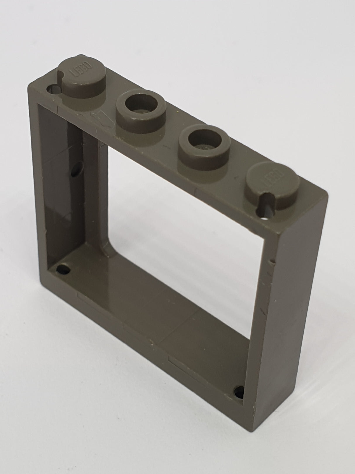 1x4x3 Zug Fenster geschlossene und hohle Noppen altdunkelgrau dark gray dark gray