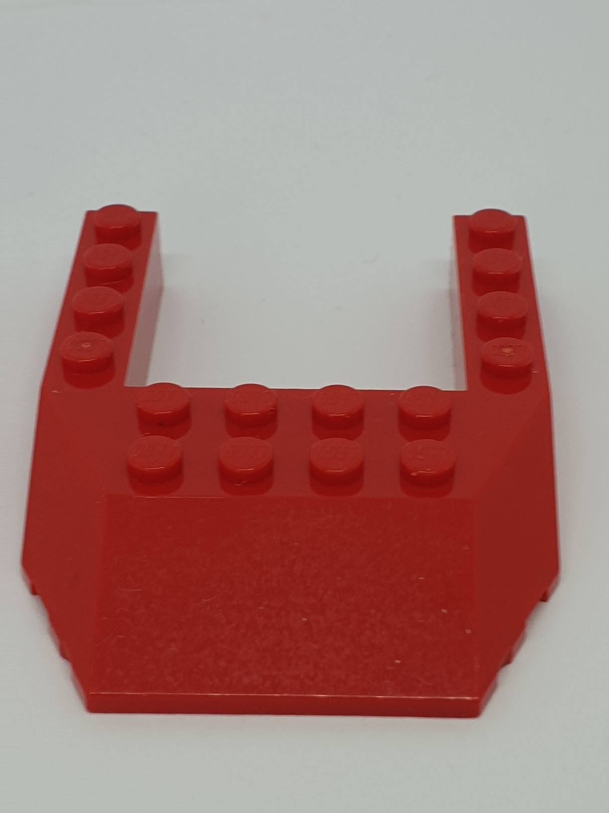 6x8 Keilstein mit Ausschnitt rot