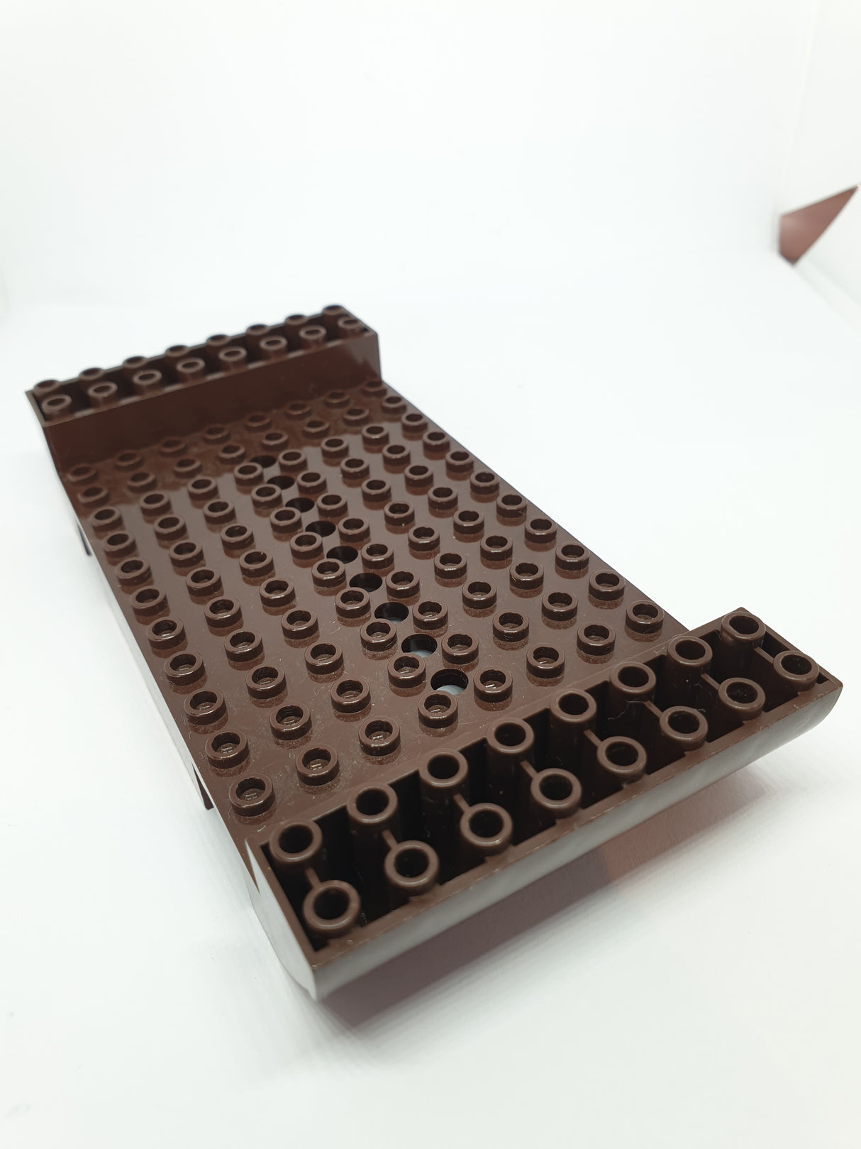 8x16x2 1/3 Boot Rumpf mittlerer Teil mit 8 oder 9 Löchern dunkelbraun dark brown
