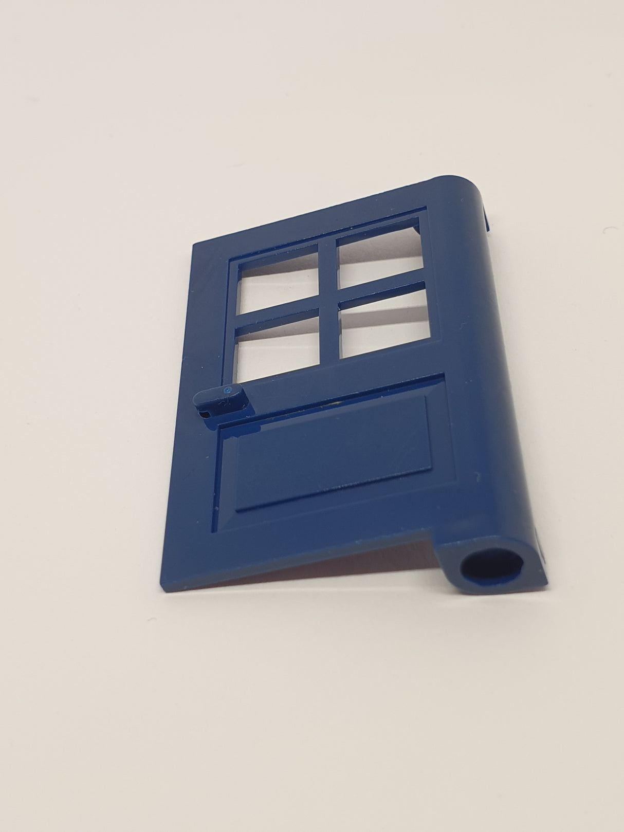 4x5 Haustür mit 4 kleinen Fenstern dunkelblau