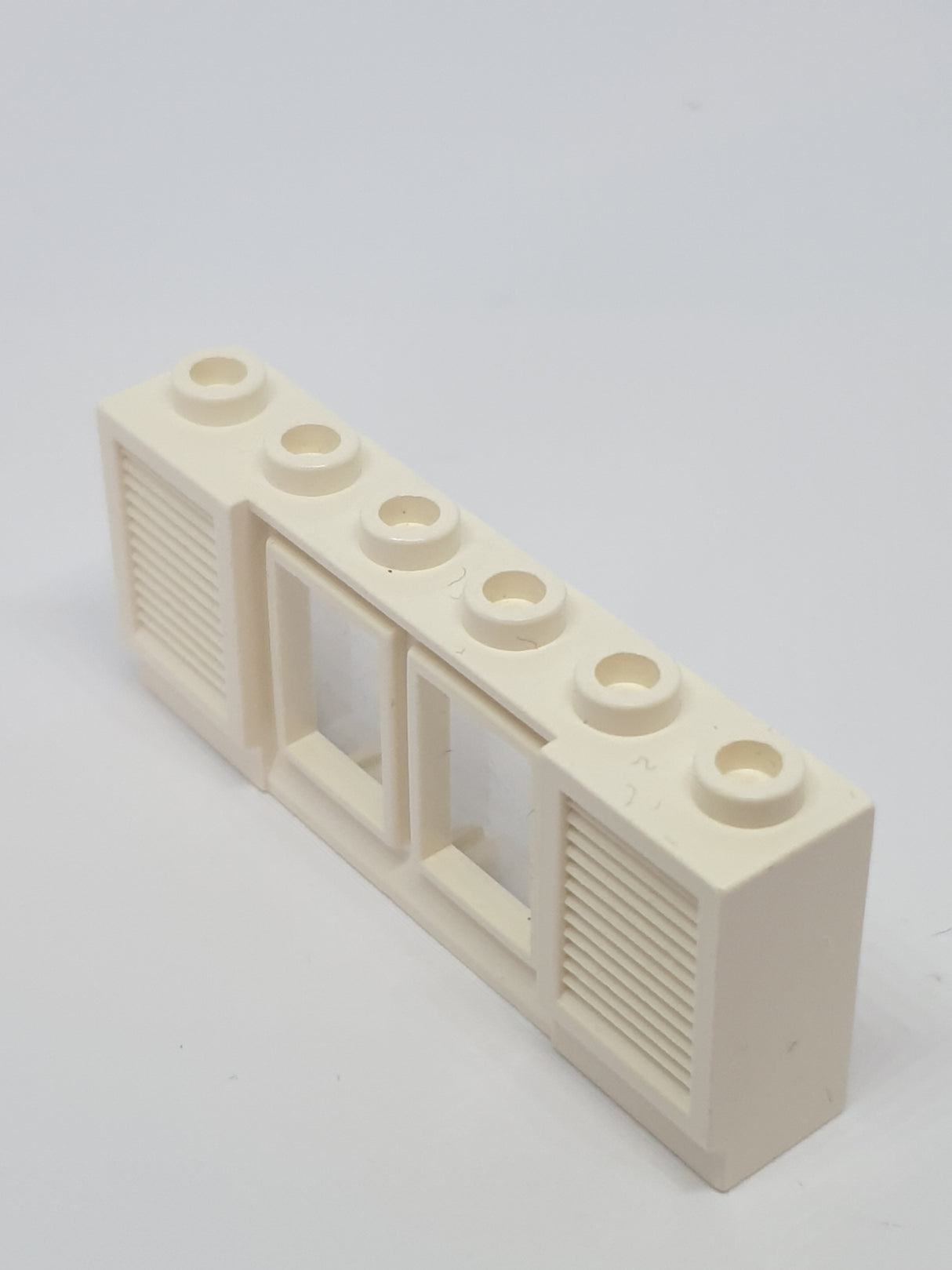 1x6x2 Fenster classic mit Shutters weiß white