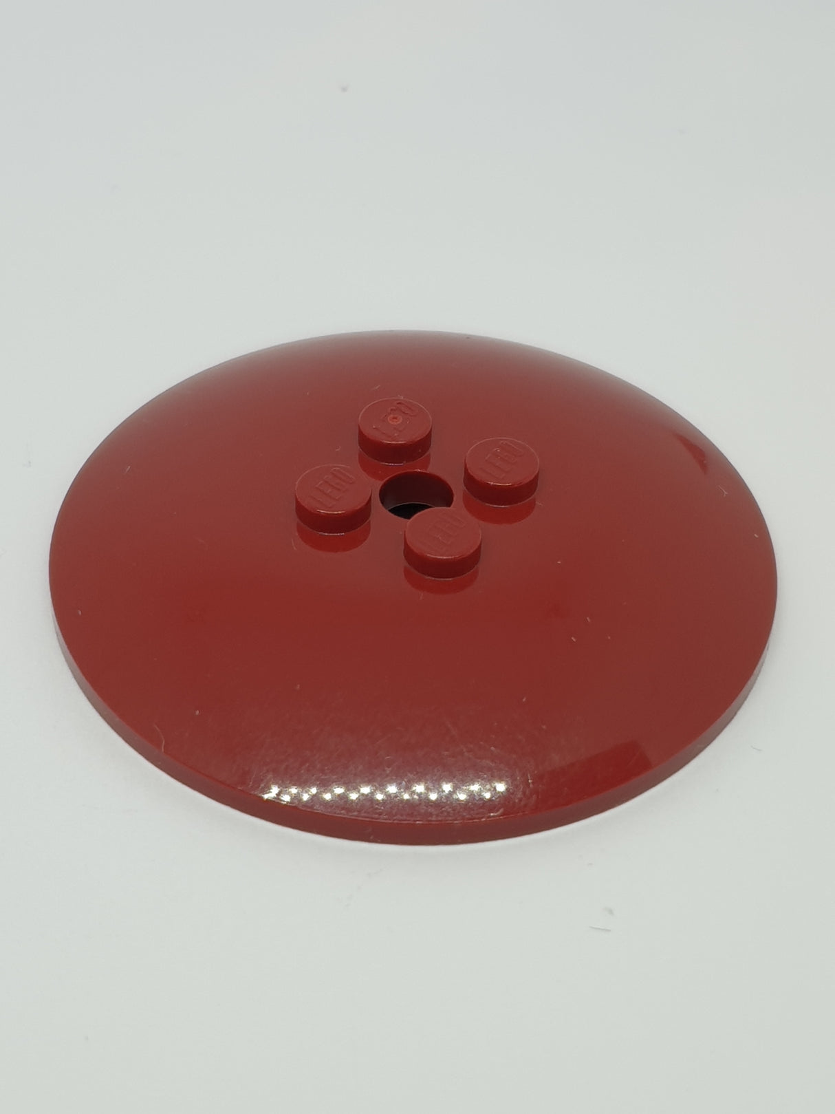 6x6 Parabol-Antenne Ø48 geschlossene Noppen dunkelrot