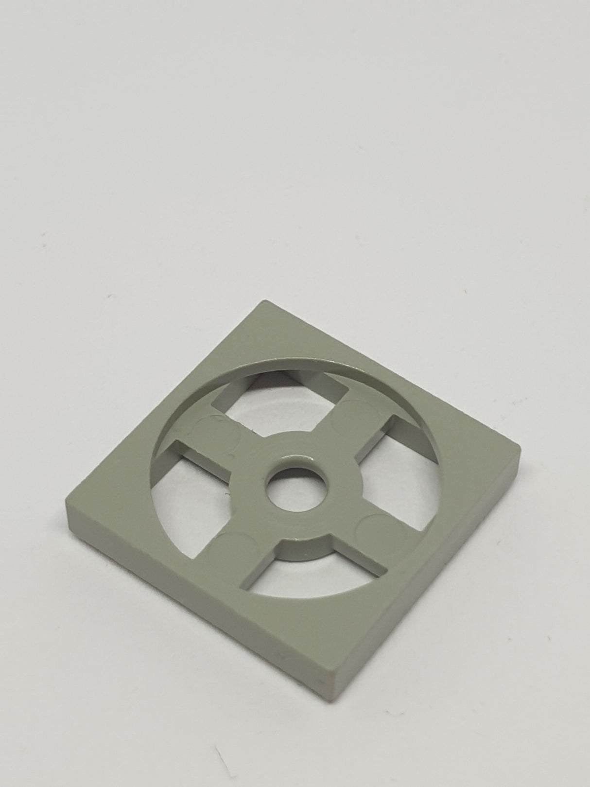 2x2 Drehteller Platte Unterseite althellgrau light gray
