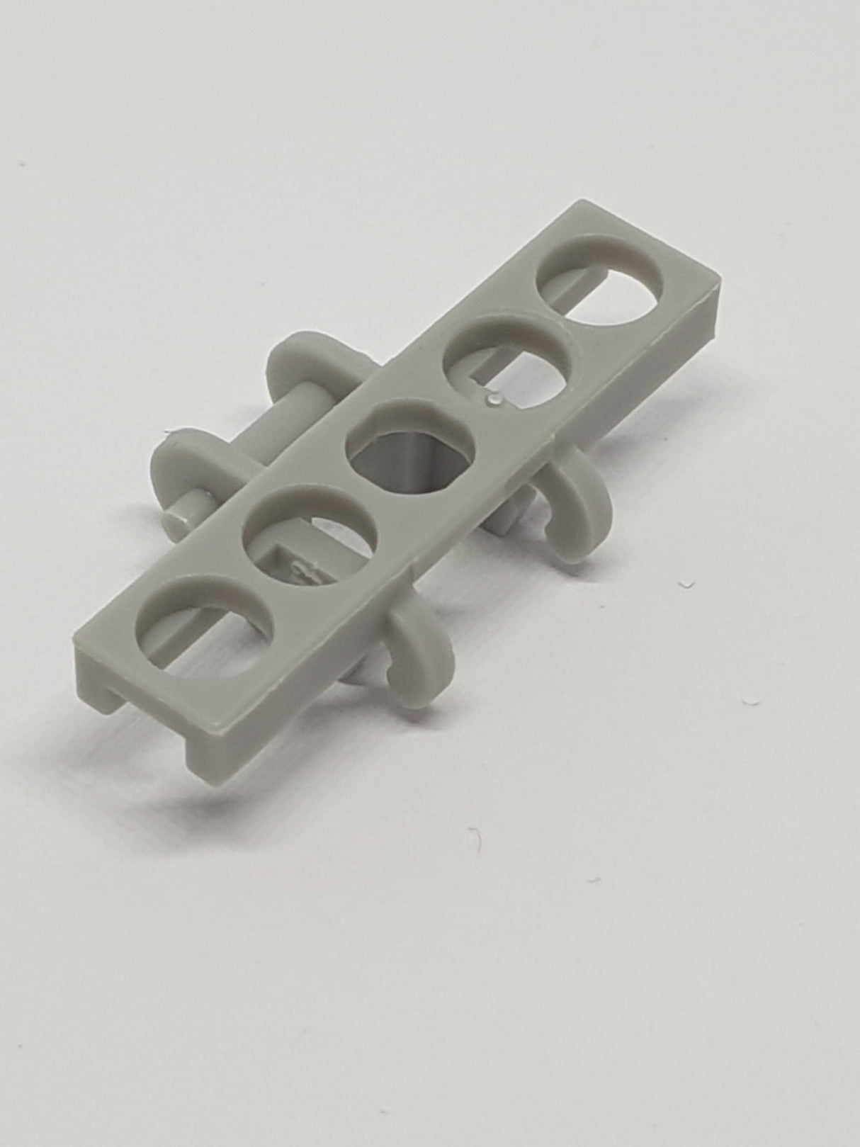 Technik Kettenglied Link Lauffläche mittel neuhellgrau