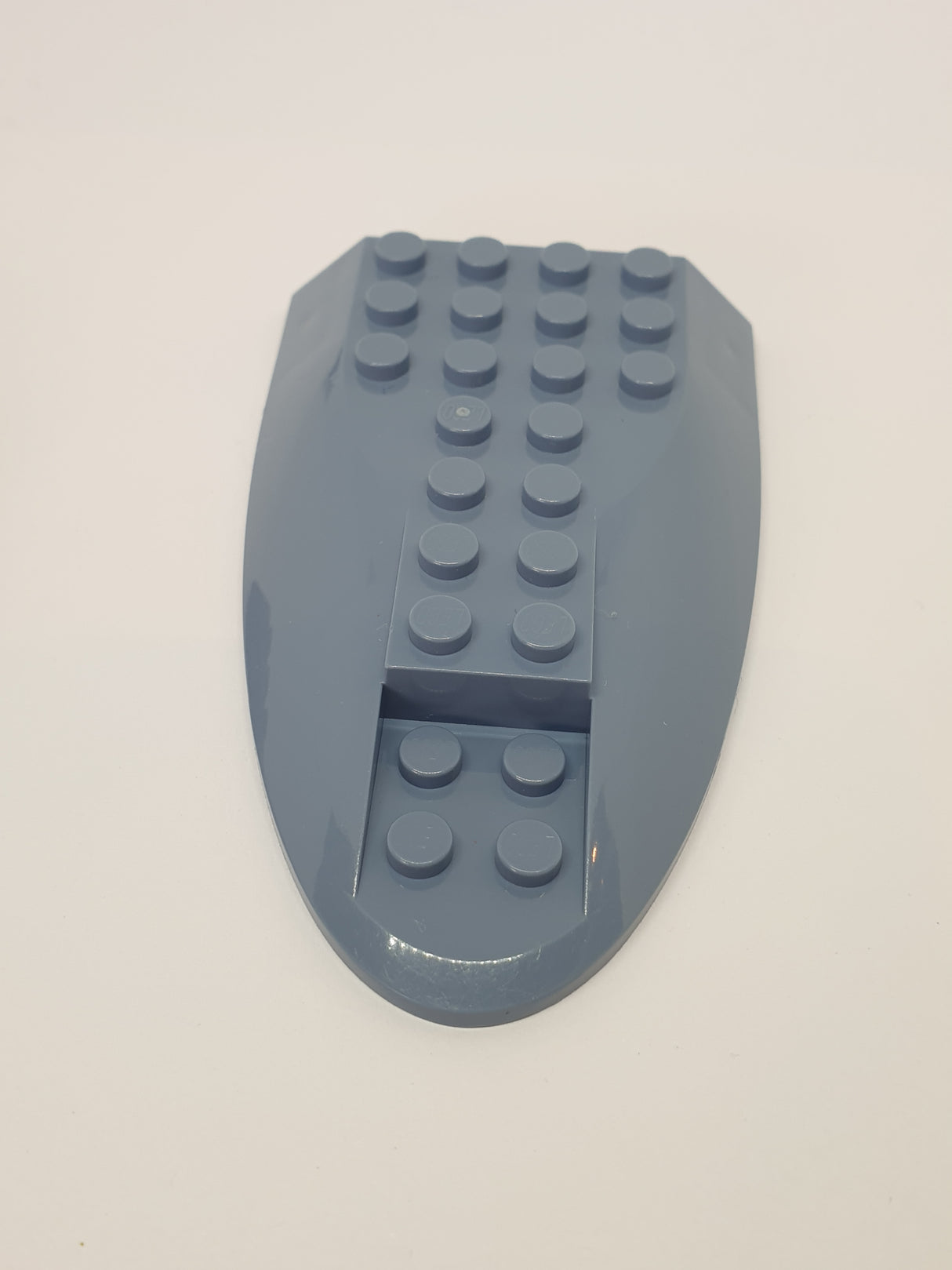 6x10 Flugzeugrumpf gekrümmt Oberseite sandblau