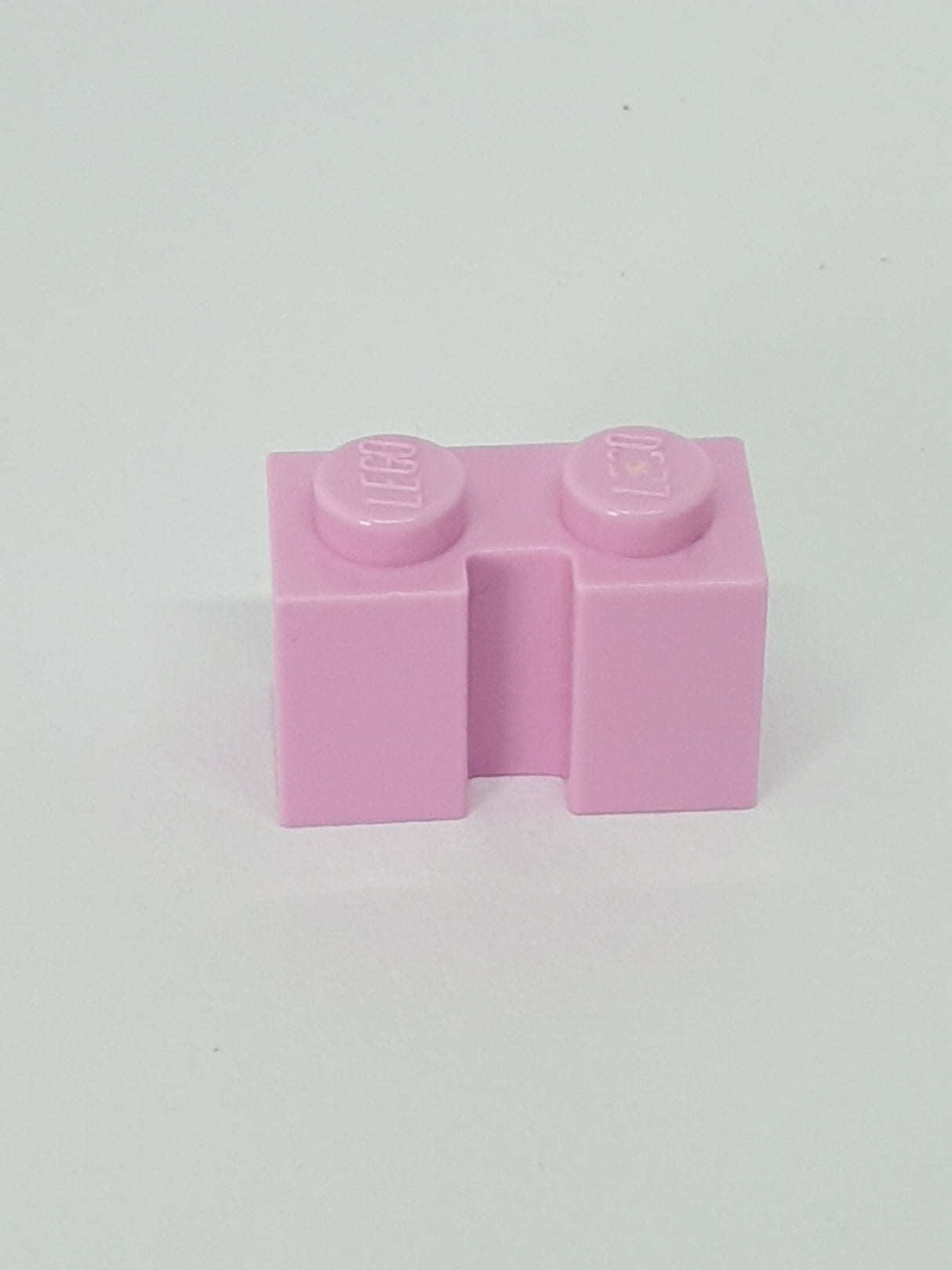 1x2 modifizierter Stein mit Rille bright pink rosa bright pink