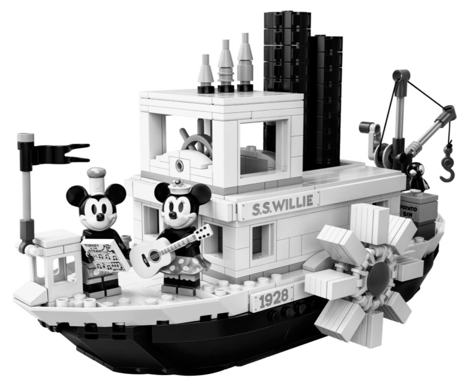 NEU LEGO® Ideas 21317 Steamboat Willie