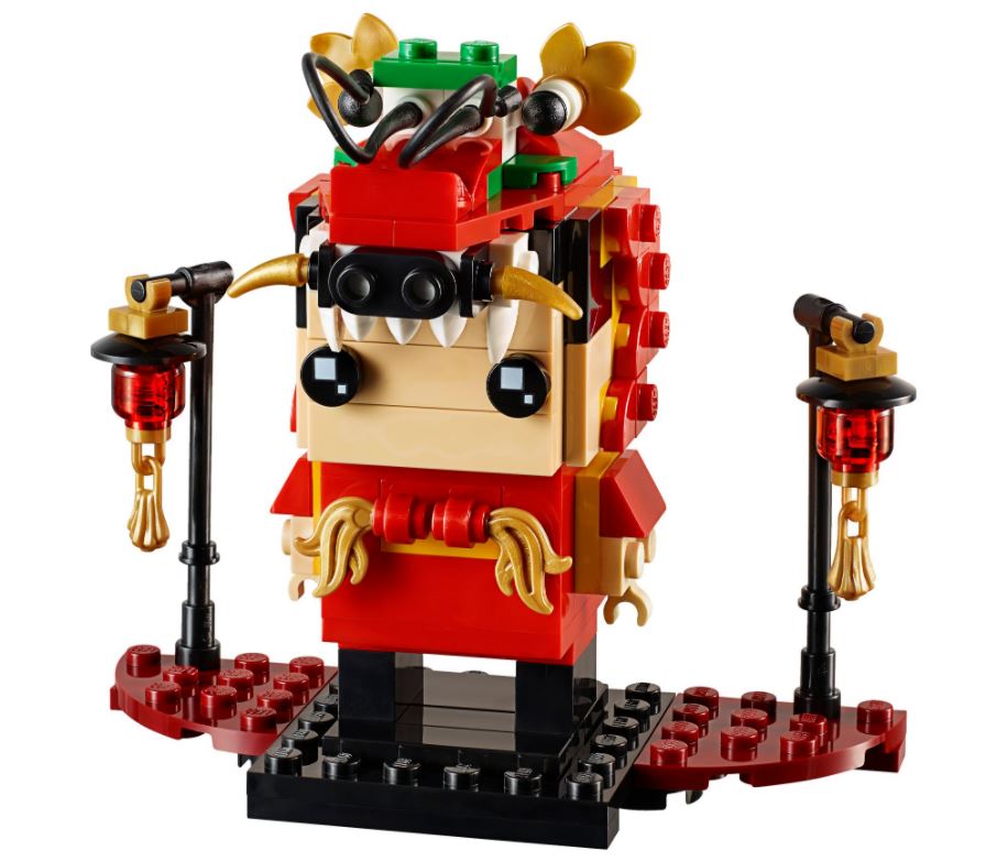 NEU LEGO® Brickheadz 40354 Drachentanzmann