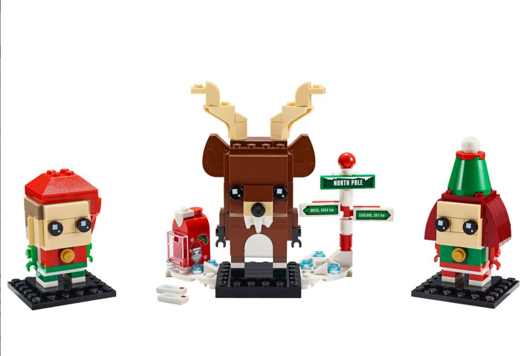 NEU LEGO® Brickheadz 40353 Rentier & Elfen