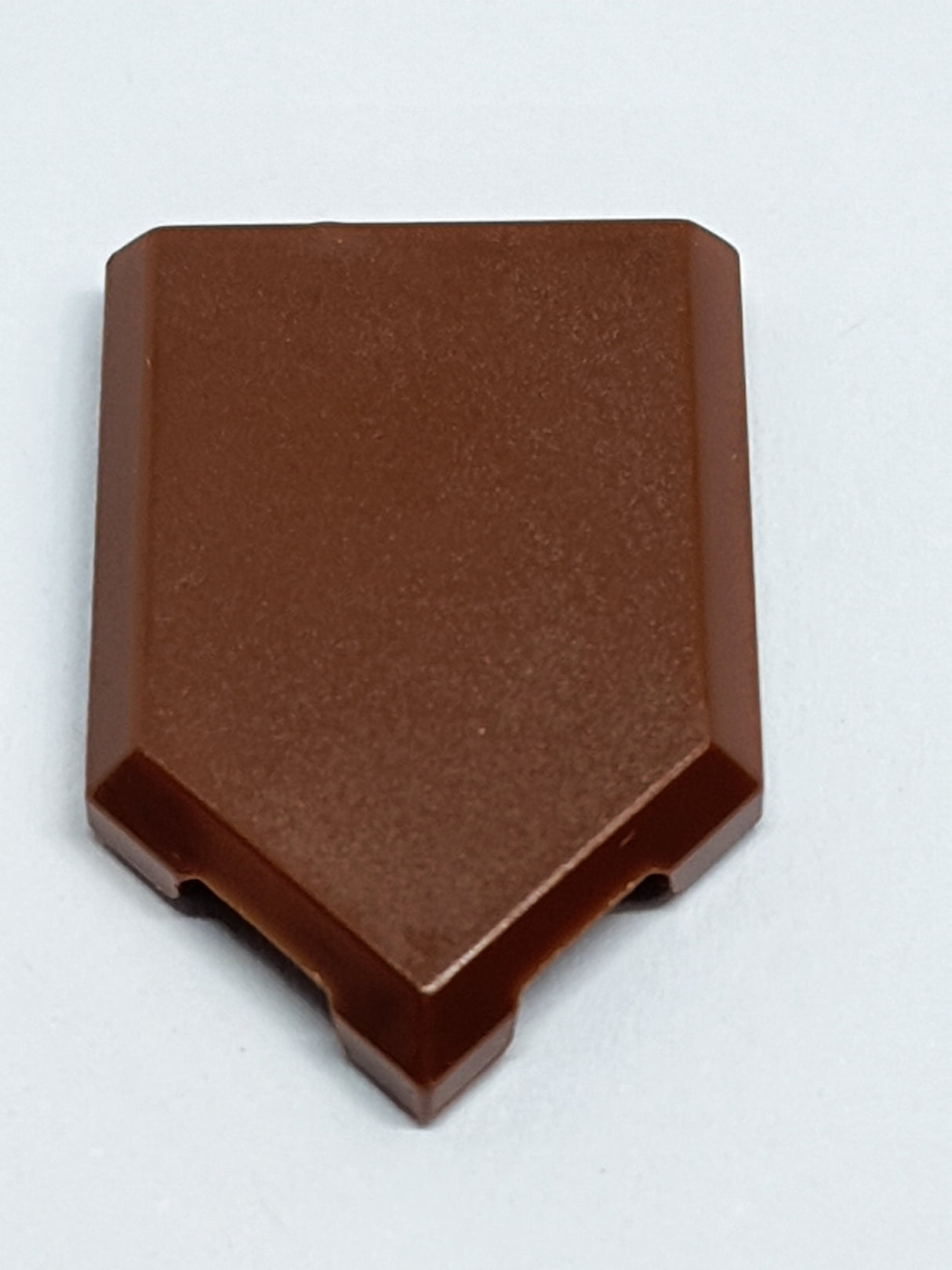 2x3 Fliese modifiziert Pentagon Fünfeck neubraun reddish brown