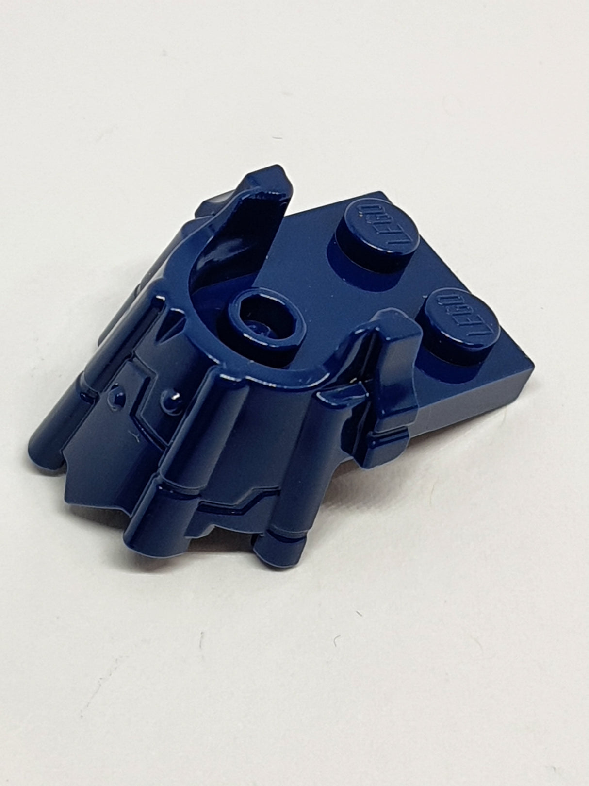 Minifigur Zubehör Kopfhalter gebogen dunkelblau