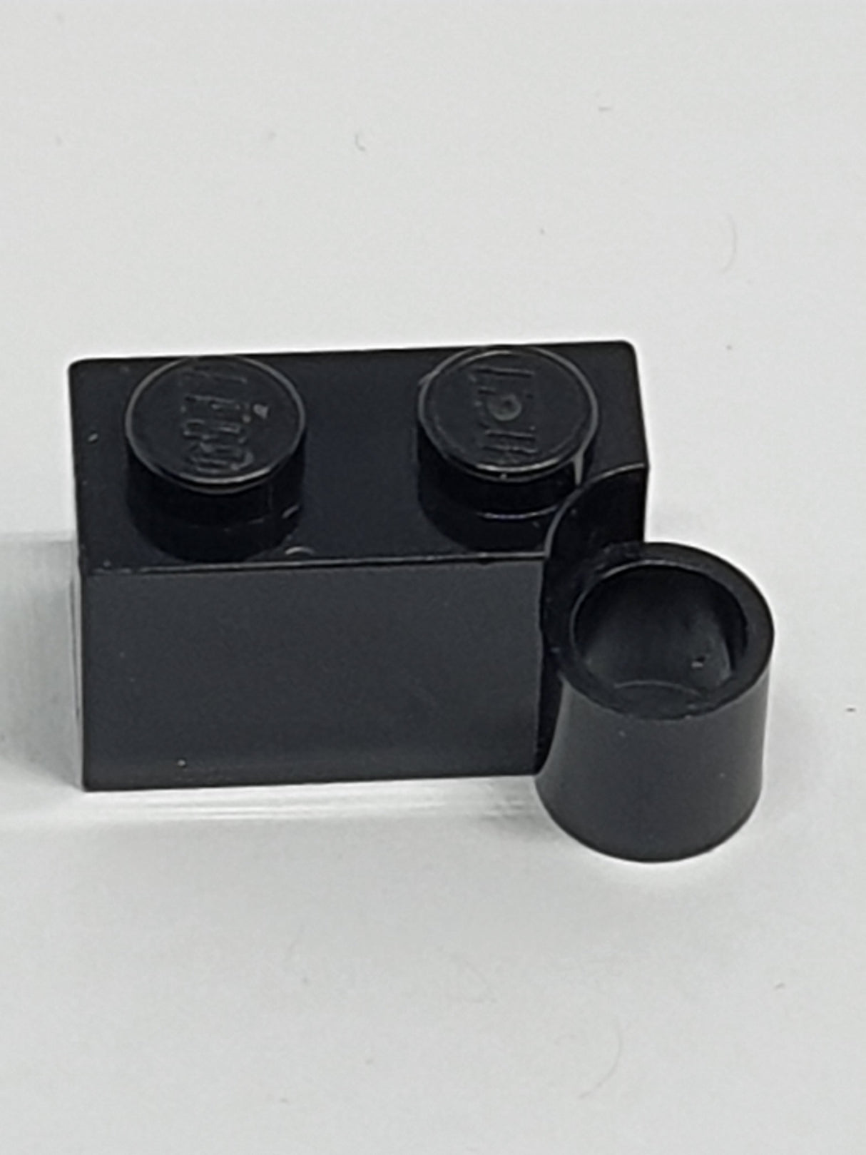 1x4 Scharnierstein Unterteil BASIS Drehgelenk Black schwarz black
