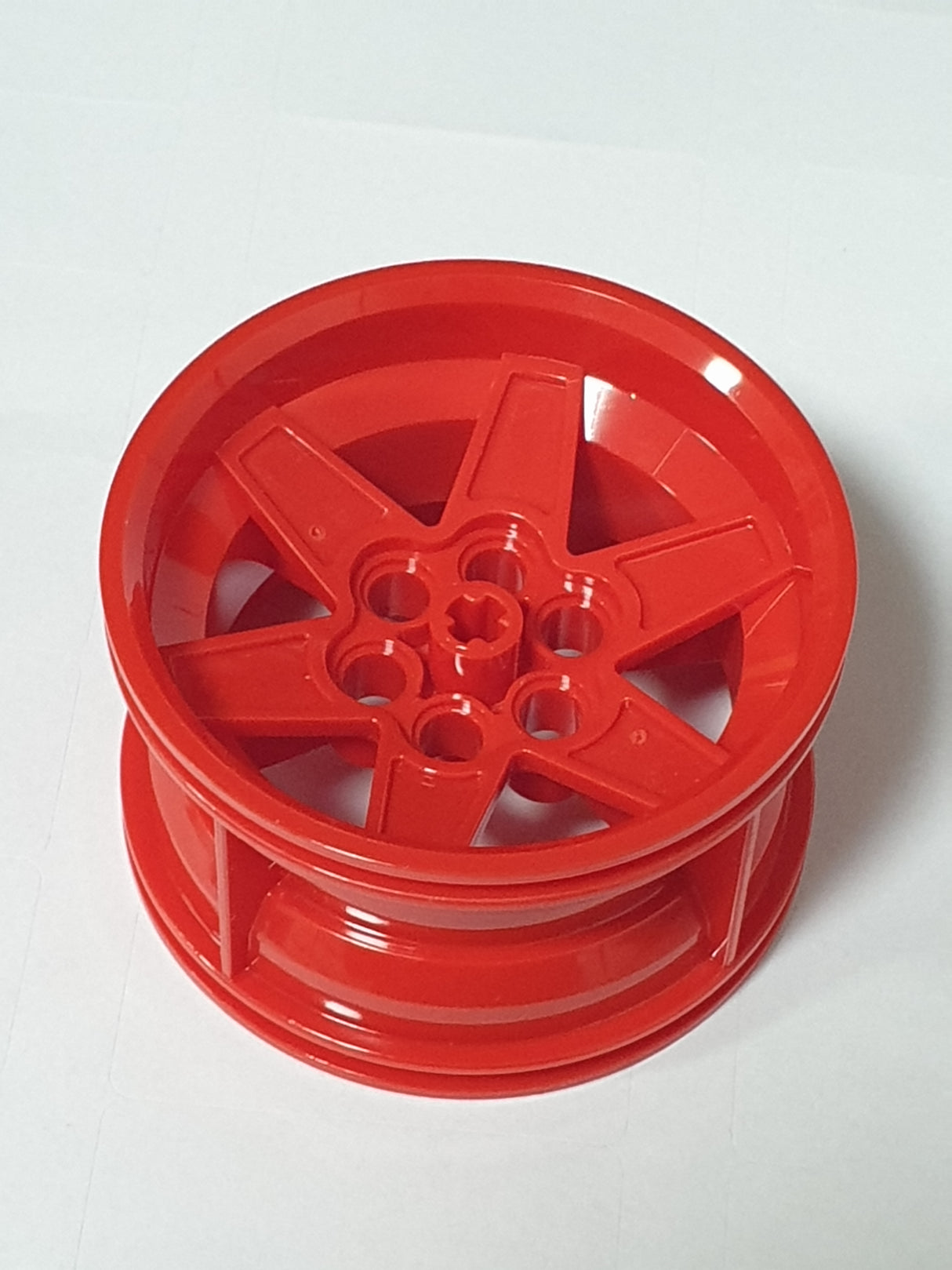 Felge 56x34mm Technic Racing medium 6 Pinlöcher rot