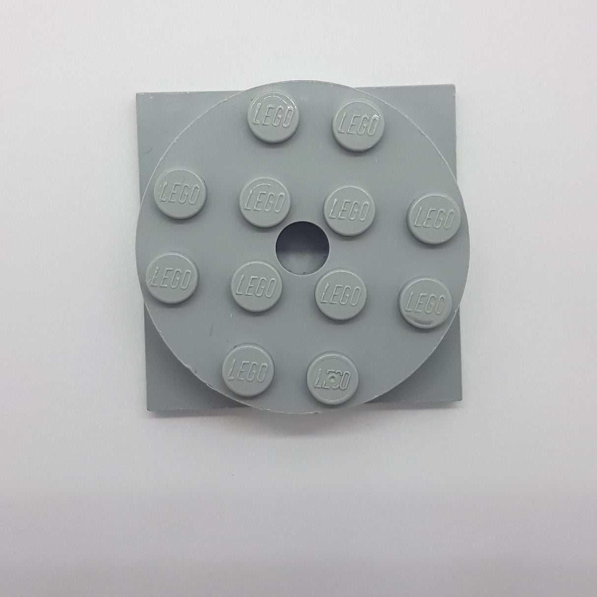 4x4 Drehteller mit Platte Light Bluish Gray neuhellgrau