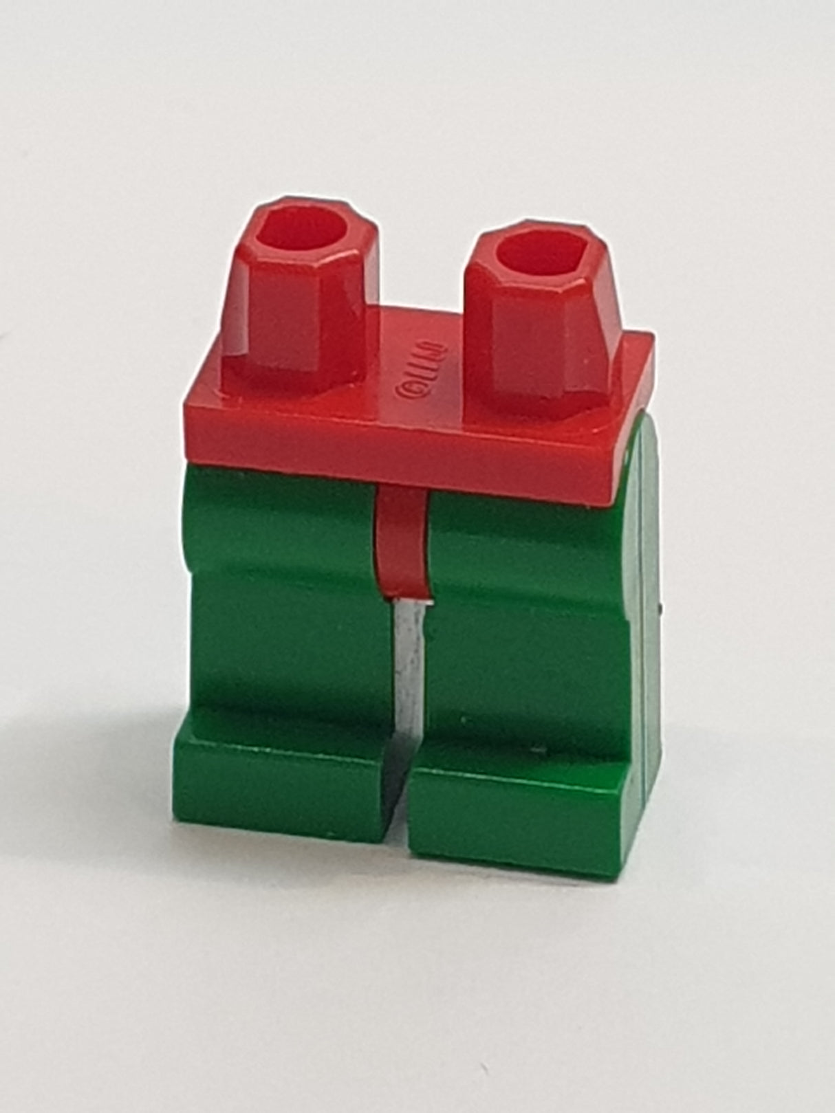 Hüfte und Beine Hose grüne Beine, Hüfte rot