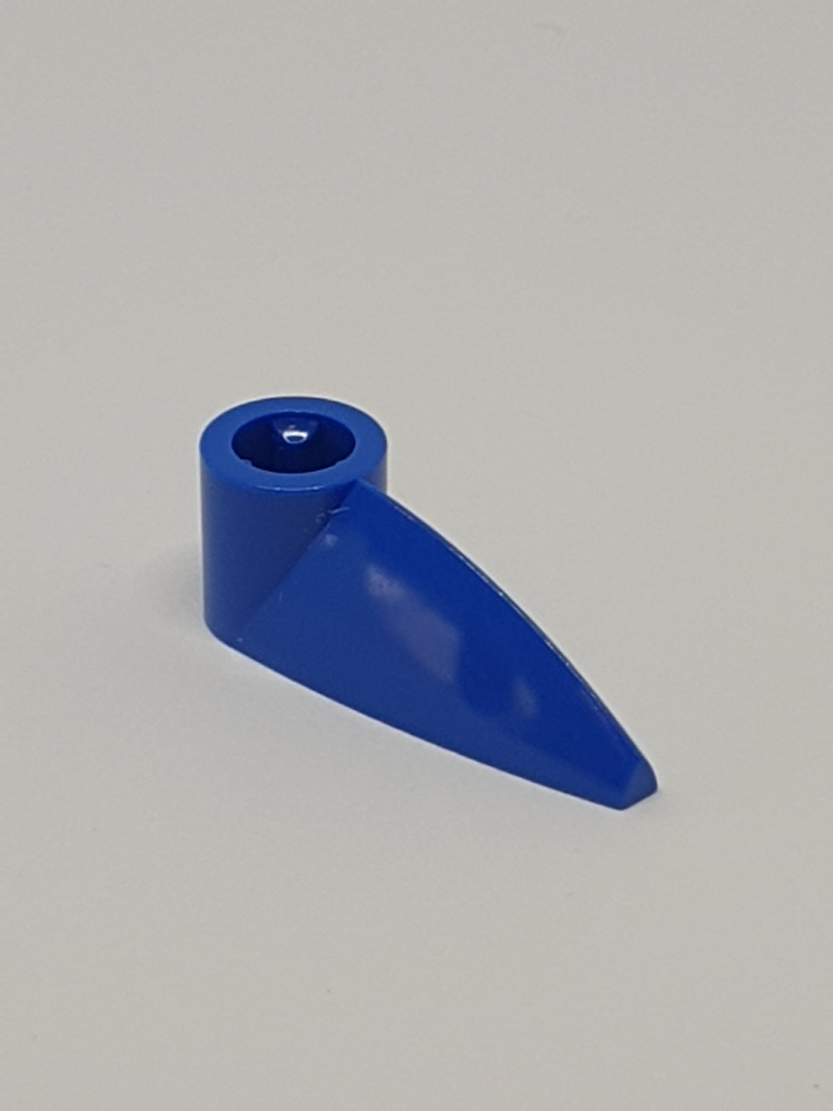 1x3 Bionicle Keil Zahn mit Achsenloch blau blue