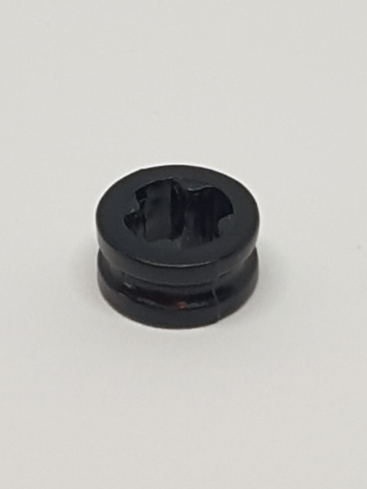 1/2 Hülle reibungslos mit Kreuzloch schwarz black