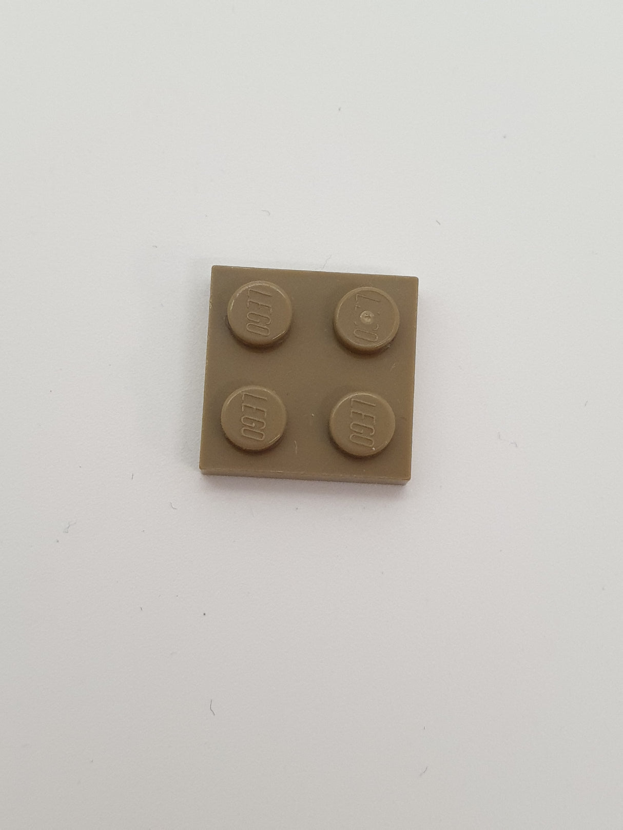 2x2 Platte dunkelbeige