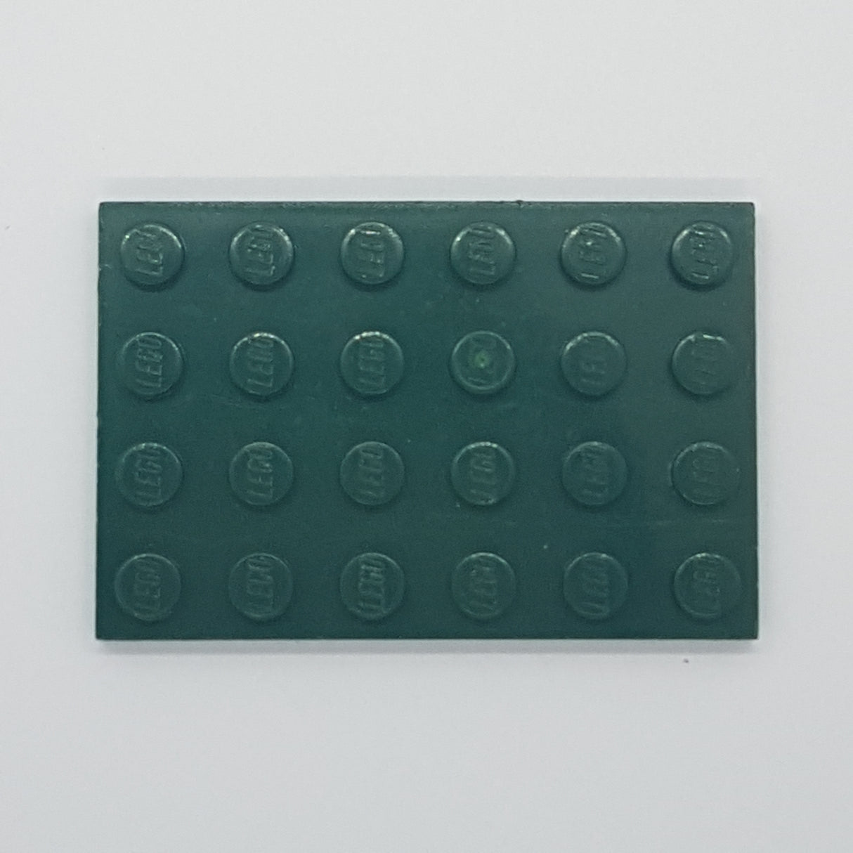 4x6 Platte dunkelgrün