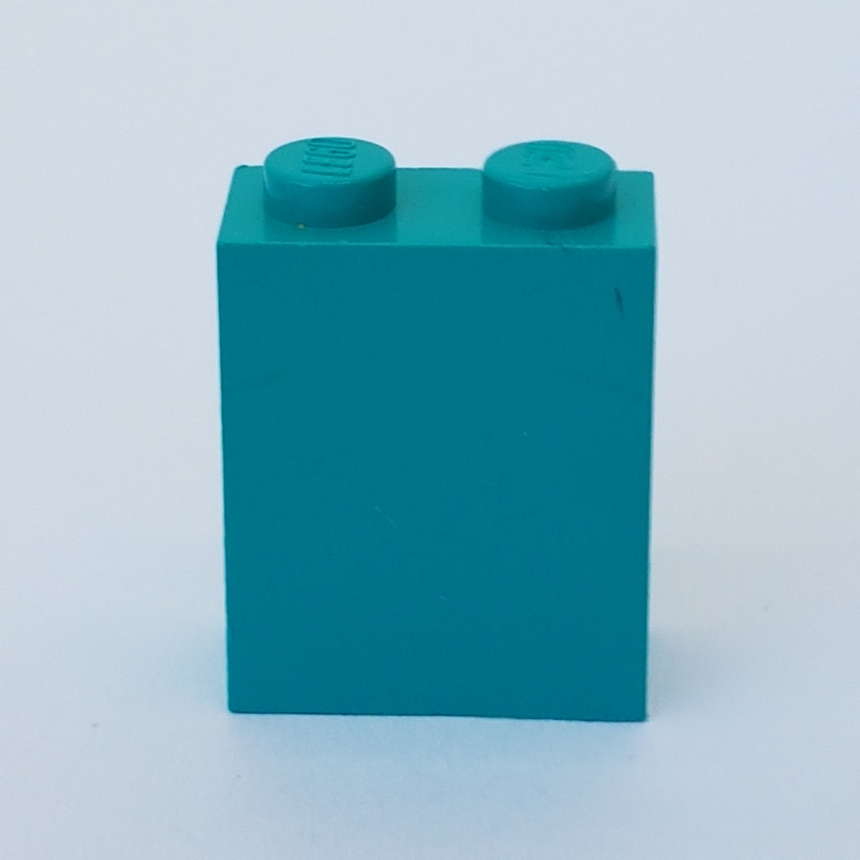 1x2x2 Stein mit Inside Achshalter türkis Dark Turquoise