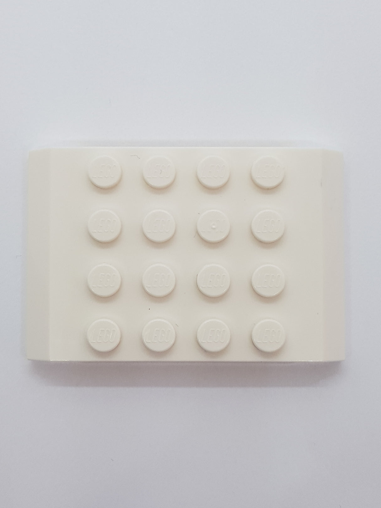 4x6x2/3 Fahrzeug Keil doppelt weiß white