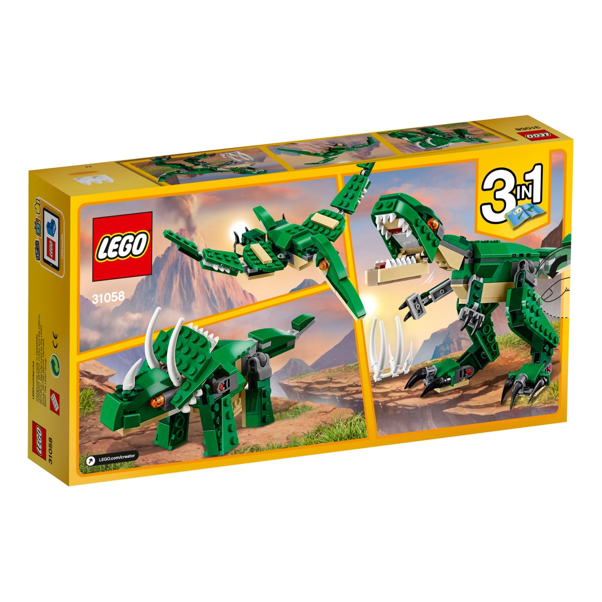 NEU LEGO® Creator 31058 Dinosaurier, 174 Teile