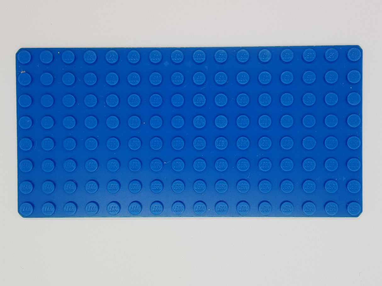 8x16 Grundplatte blau