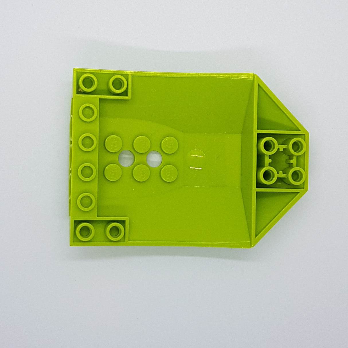 8x6x2 Cockpit Boden gebogen lindgrün Lime