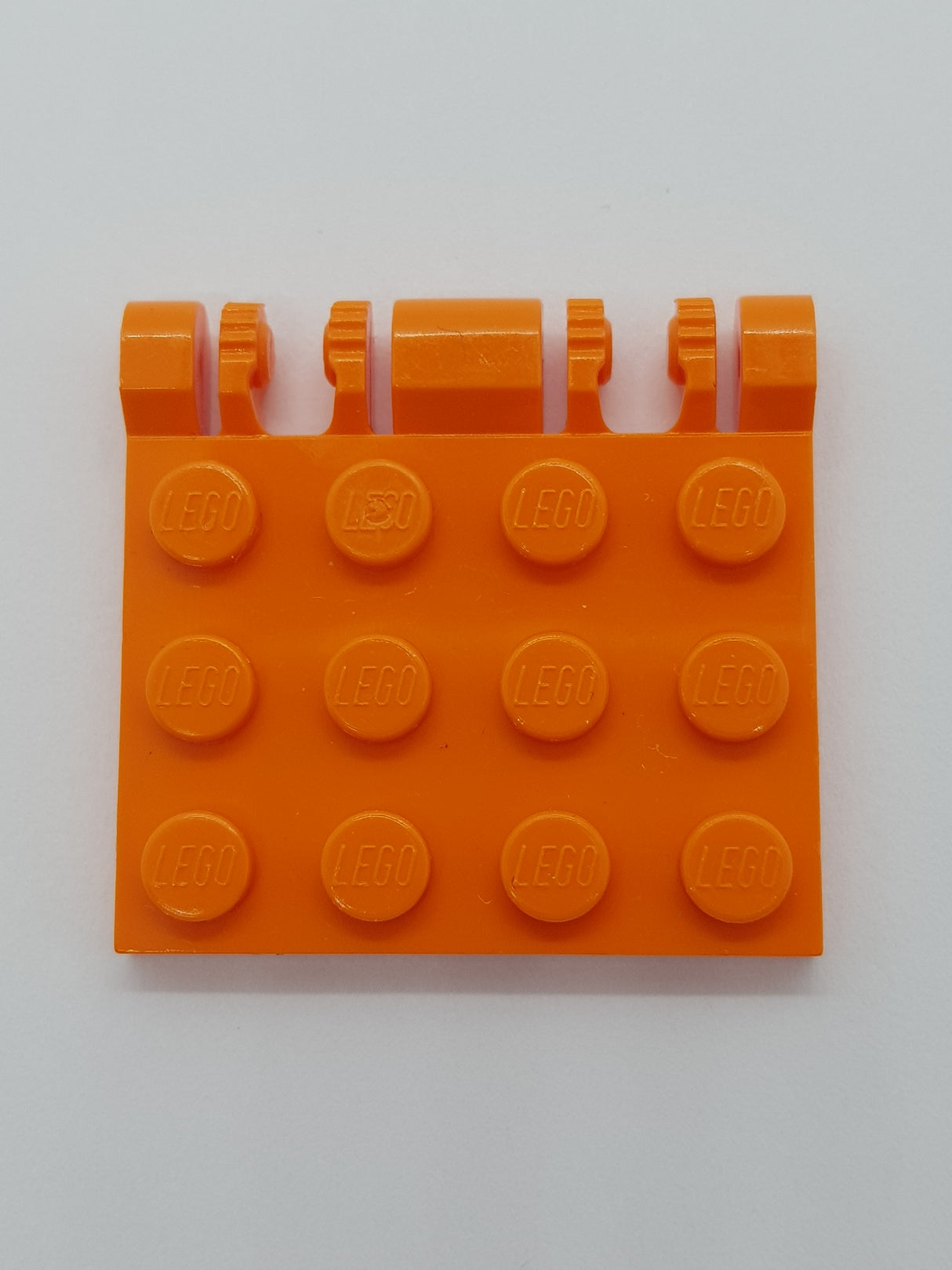 3x4 Scharnierplatte 2 Finger orange