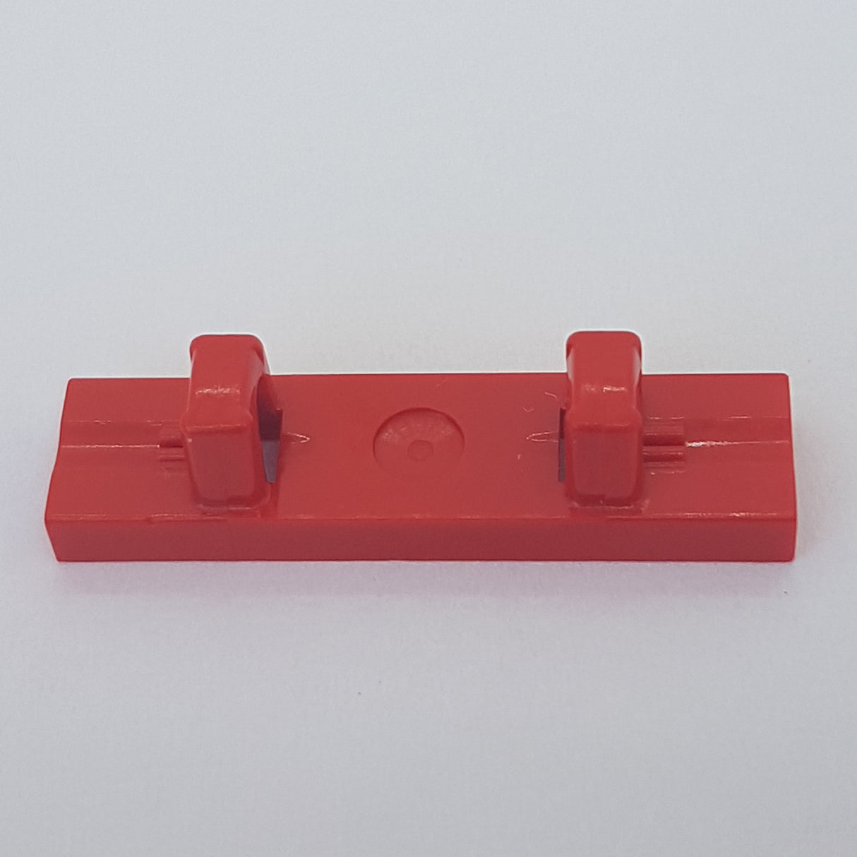 1x4 modifizierte Fliese Scharnierplatte mit 2 Fingern oben rot red