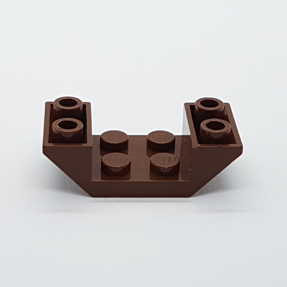 2x4 Schrägstein doppelt invers 45° Brown altbraun
