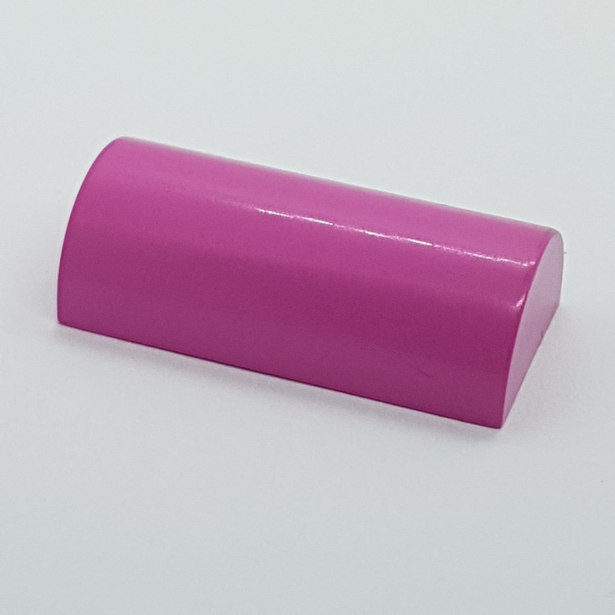 2x4x1 Bogenstein rund Halbkreis knallpink dark pink